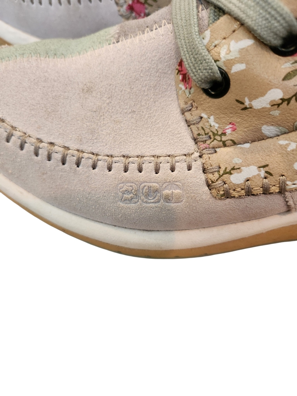 Deckers X Lab Ko-Z Chukka Boot/Sneaker Style Size 7 Patchwork Suede Weatherproof - Picture 4 of 12
